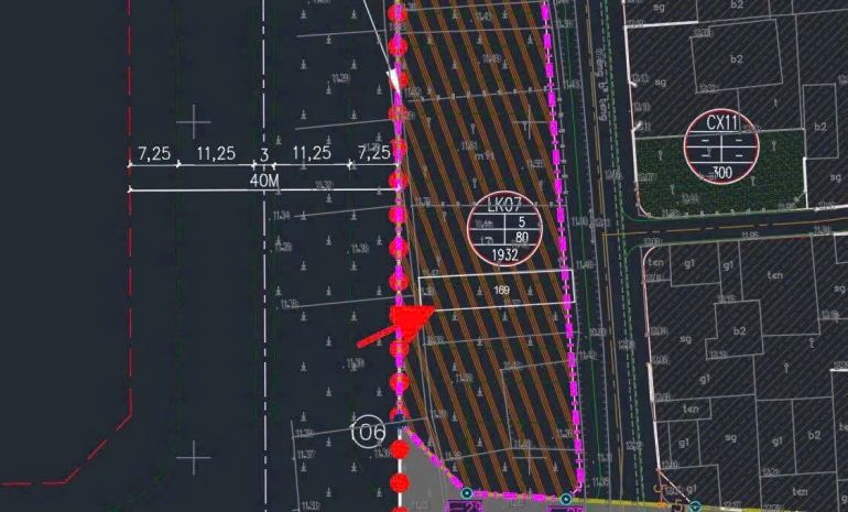 Bán đất đấu giá x9 cán khê- nguyên khê đông anh : mặt đường 7018722