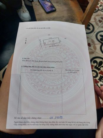 Chính chủ cần bán lô đất đầu ve 2 mặt tiền tại phố đồng lễ, 7019640