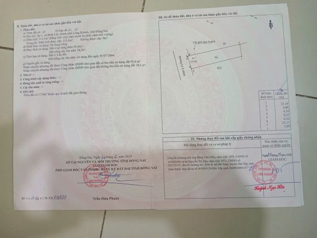 Chính chủ  bán đất thổ cư vị trí đẹp - giá tốt  tại xã bình 7020045