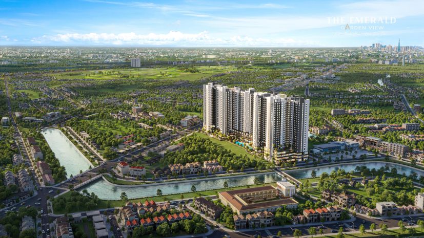 The emerald garden view 7020148