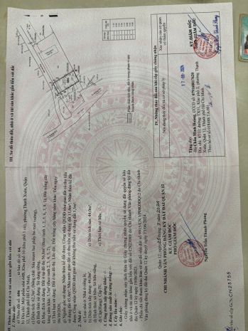 Đất giá rẻ thạnh xuân 13  5.7x11m  sổ riêng  gần picity 7020634