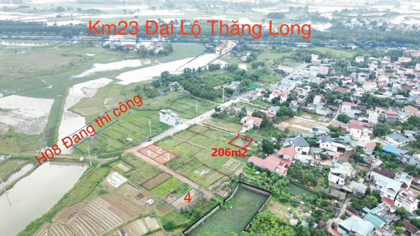 Bán đất tại xã đồng trúc, huyện thạch thất, hà nội  diện 7020684