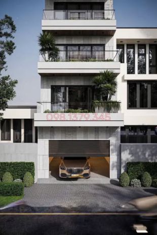 Hoa hậu duplex mặt phố bát khối 120m2 8t, sân vườn trước 7020761