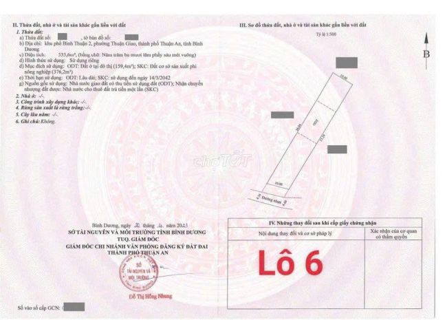 Nhanh tay sở hữu ngay lô đất kp bình thuận 2, phường thuận 7023088