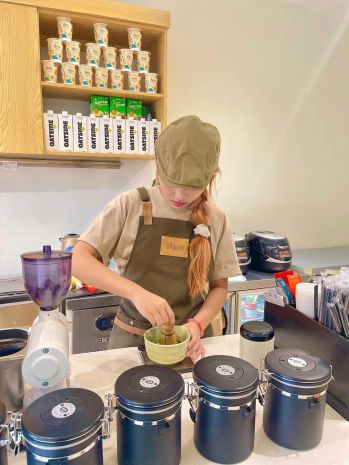 Sang nhượng quán trà pha máy  mặt đường trương định, hoàng 7030477