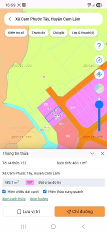 Vị trí đẹp - mặt tiền - chính chủ cần bán lô đất xã cam 7033438