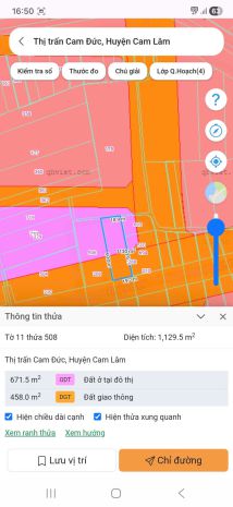 Lô đất đẹp - giá đầu tư - cần bán tại thị trấn cam đức, cam 7033522