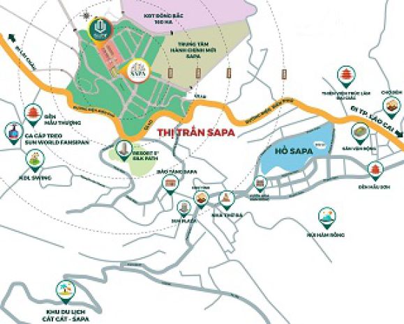 Bán căn liền kề trung tâm tx sa pa  diện tích 100m²  6 7034518