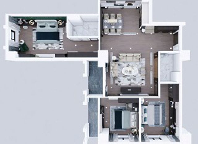 Bán căn hộ c1  tháp đôi prime thái nguyên căn góc  view 7036065