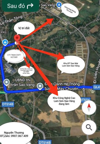 Chính chủ ủy quyền bán xả lỗ lô đất đầu ve 2 mặt tiền  vị 7036917