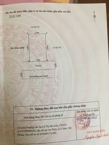 Bán lô đất siêu đẹp  tổ 5, đằng hải, hải an, hải phòng 7042216