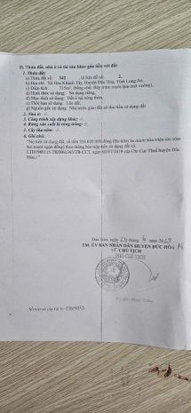 Bán đất mặt tiền tỉnh lộ 823  vị trí đẹp, gần trường học 7042871