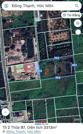 Bán nhà xưởng mặt tiền huỳnh thị na  hóc môn  44x144m 7044188