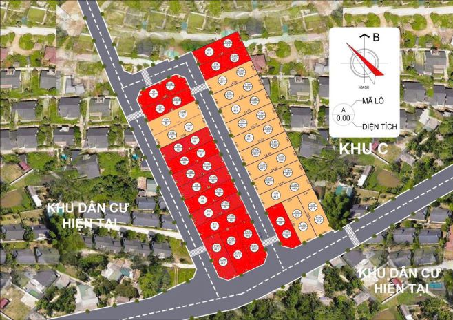 Cần bán gấp - lô đất 2 mặt tiền đẹp nhất khu vực cổ đông - 7044817
