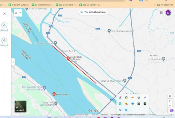 Cần bán gấp lô đất 2 mặt tiền siêu đẹp mỏ cày nam bến tre 7045700