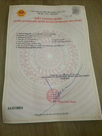 Chính chủ bán nhà 2 tầng hẻm tố hữu , phước hải , nha 7046645