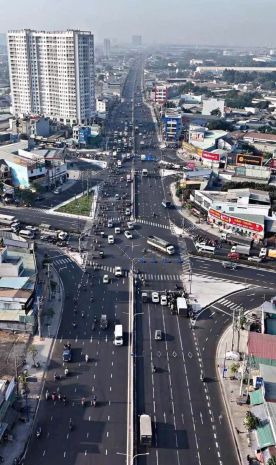 Nhà 3 tầng trục chính kdc phú hồng đạt, thuận an  diện 7046786