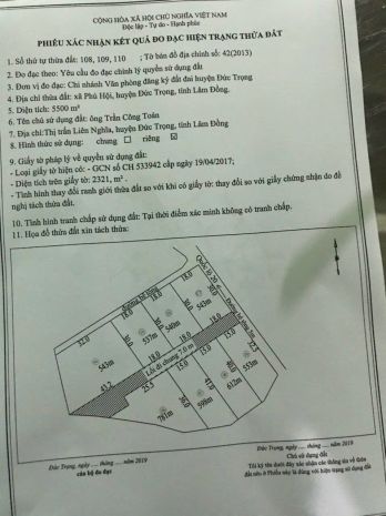 Đất đẹp  giá đầu tư - cần bán lô đất  tại thị trấn liên 7048099