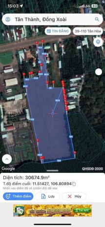 Cần thanh lý gấp lô đất mặt tiền quốc lộ 14  xã tân thành, 7049118