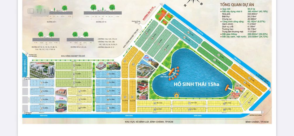 Chính chủ bán gấp lô đất đẹp  kdc tân đô  đức hòa hạ 7051361