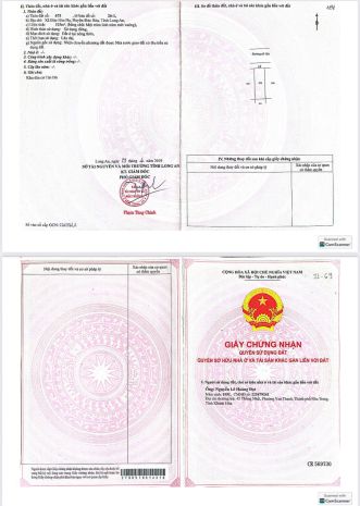 Chính chủ bán gấp lô đất đẹp  kdc tân đô  đức hòa hạ 7051363