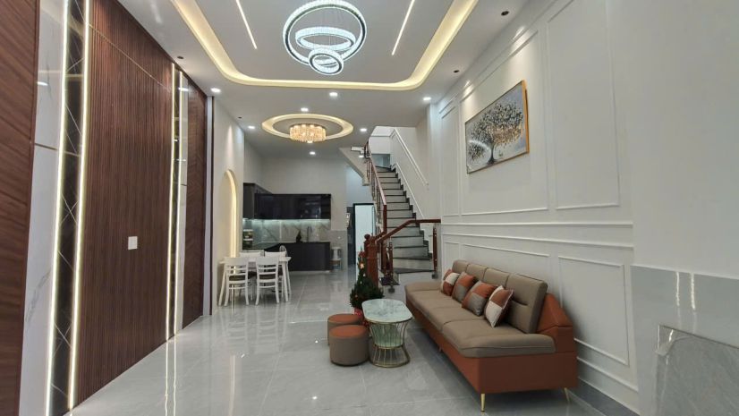 Bán gấp nhà đ số 8 -5 phút qua aeon tân phú  hẻm 6m ô tô 7053748