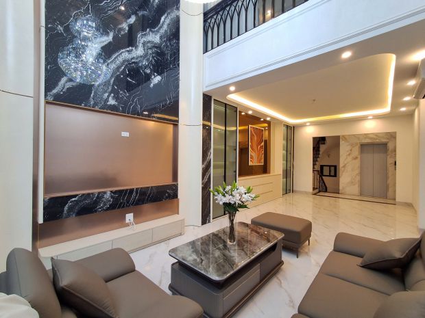 Nhà đẹp 7 tầng thang máy ga ra ô tô phố nguyễn văn hưởng 55 7055951