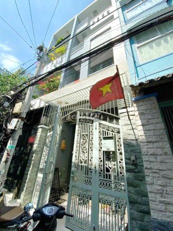 Nhà cách mặt tiền 3 căn 2 lầu+st lộ giới ít dương bá trạc 7056045