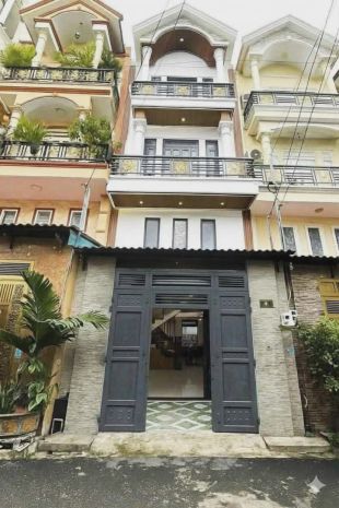 Nhà 4 tầng sang trọng full nội thất 54m2, hẻm xe hơi thông 7056632