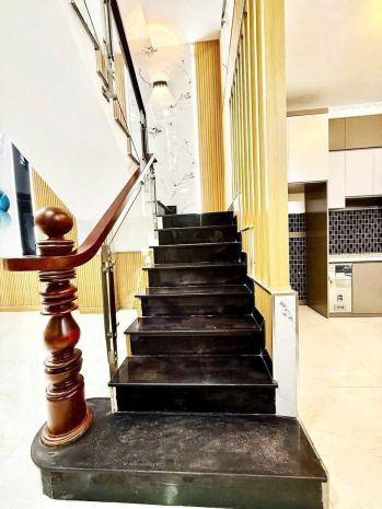 Nhà 4 tầng sang trọng full nội thất 54m2, hẻm xe hơi thông 7056634