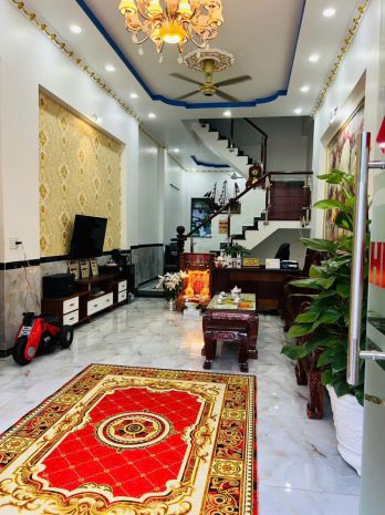 60m² giá 4.55 tỷ 75.8trm²  nhà 3 tầng trục chính kdc 7057966