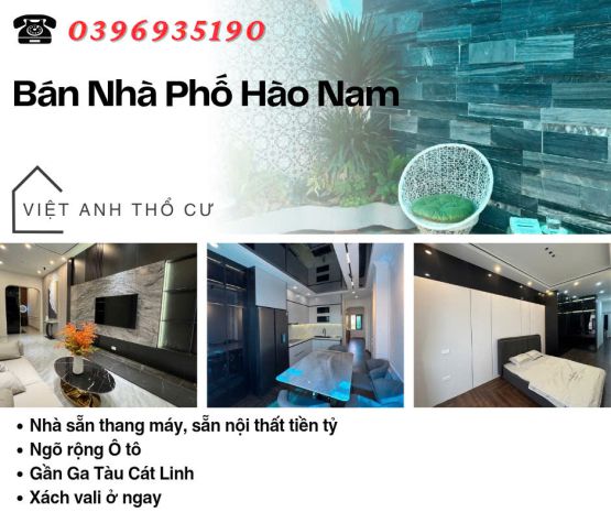 Bán nhà hào nam, 7 tầng thang máy, ngõ ô tô, giá: 13.7 tỷ, 7058181