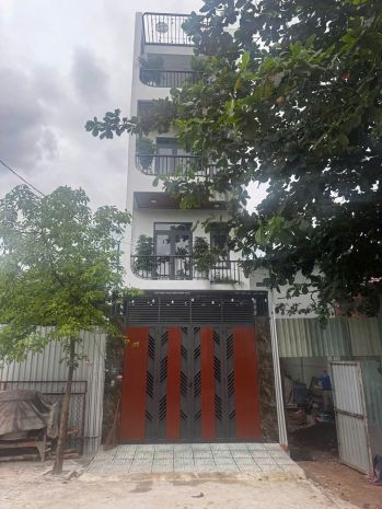 Nhà 4x16 mặt tiền hẻm 8m  lâm thị hố, trung mỹ tây  nhà 7060634