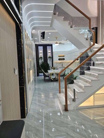 Nhà 4x16 mặt tiền hẻm 8m  lâm thị hố, trung mỹ tây  nhà 7060636