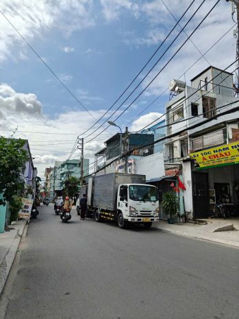 Bán gấp  nhà mặt tiền đông hưng thuận 11  q12  giá cực 7065558