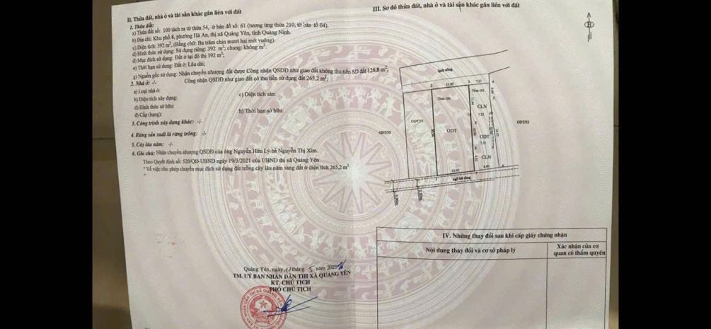 Bán đất đẹp  giá tốt tại thị xã quảng yên, quảng ninh 7068263