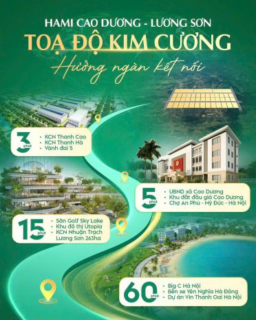Đất nền lõi kcn cao dương  giá chỉ 3xx triệulô 7068825