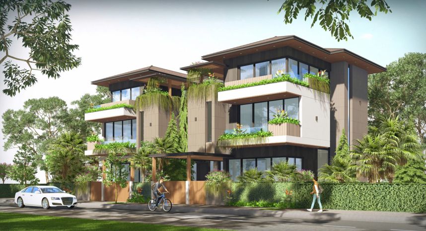 Nền rẻ nhất biệt thự 10x16 xây 3 tầng mặt tiền 12m, full 7068895