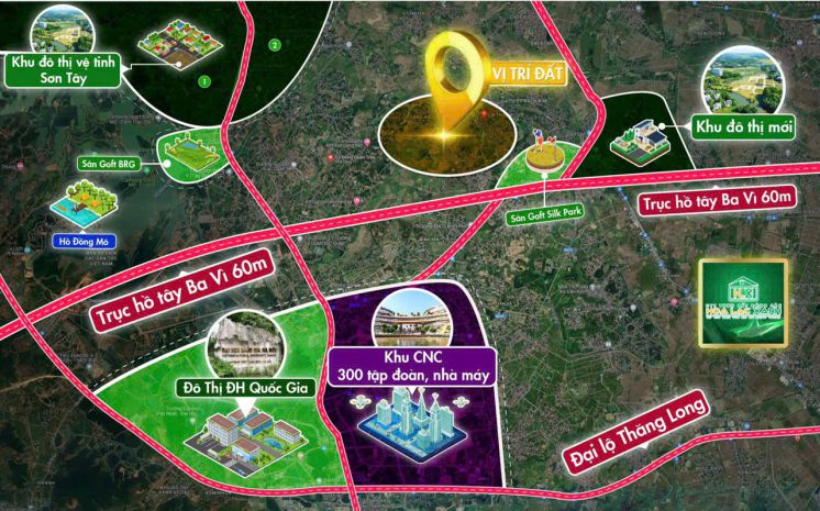 Chỉ từ 1tỷ850  sở hữu ngay 1 lô đất tại làng đại học, ngay 7069636