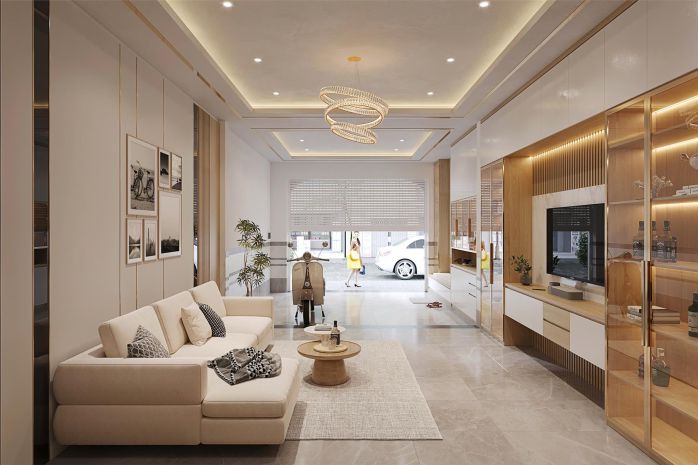 Mặt tiền trần hưng đạo 4,5x21 5 tầng sh hoàn công giá rẻ 7070292