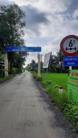 Đất mặt tiền  giá tốt   chính chủ bán tại đường bình 7070832