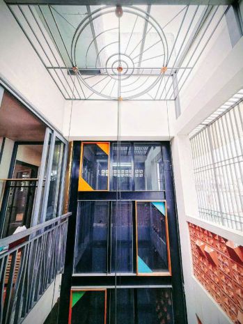 Biệt thự hiện đại  kiến trúc sư thiết kế  thang máy  sân 7071148