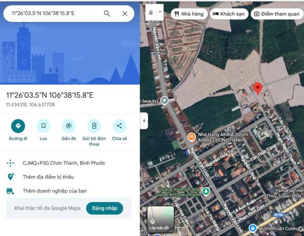 Bán nhanh lô đất giá chỉ 560 triệu  trung lợi, chơn thành, 7071502