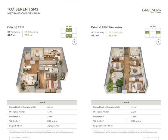 Siêu phẩm đầu tư căn 1pn 51m2  full nội thất cao cấp, tầng 7072549