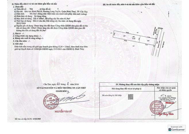 Bán 161,9m² đất chính chủ tại khu vực bình phó b, p.long 7073869