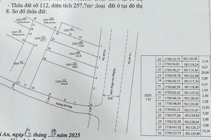 Đất đẹp   cần bán 2 lô 93 và 112 tại số 10 cao hồng lãnh, 7074842