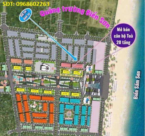 Đất đẹp  giá đầu tư - cần bán 2 lô đất 2 mặt tiền phố 7074899