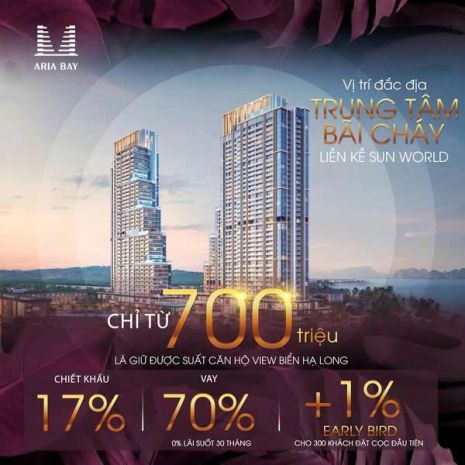 Hot! suất ngoại giao 2,6 tỷ! căn hộ sát biển hạ long, tmdv 7075532