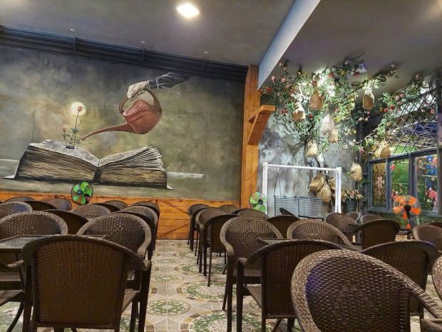 Sang gấp quán cà phê  mặt tiền khu dân cư đông đúc, diên 7075677