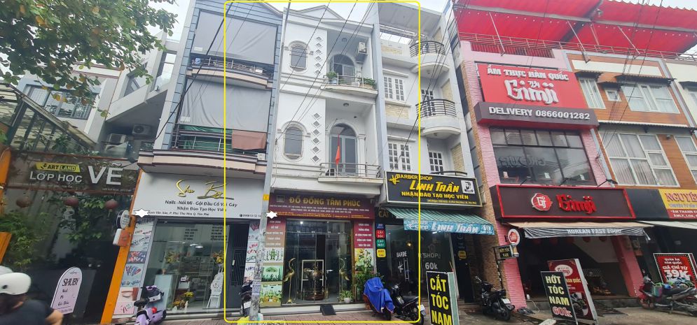 Cho thuê nhà mặt tiền phạm văn xảo 80m2, 2lầu - gần chung cư 7078742